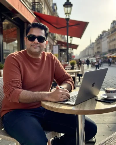 aman in paris cafe 3 min